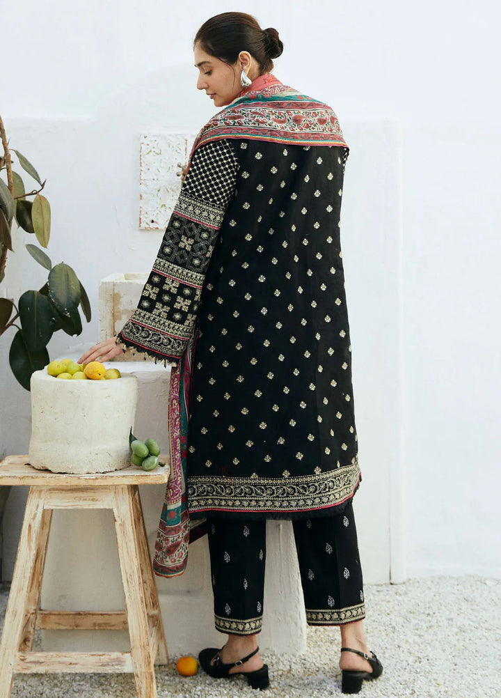 Coco By Zara Shahjahan Embroidered Jacquard Suit Unstitched 3 Piece CZS24E D-06 Taj - Festive Collection