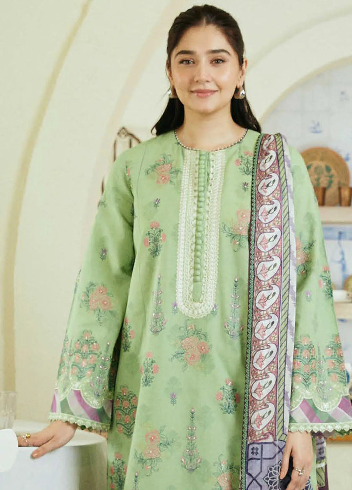 Coco By Zara Shahjahan Embroidered Jacquard Suit Unstitched 3 Piece CZS24E D-09 Nisa - Festive Collection