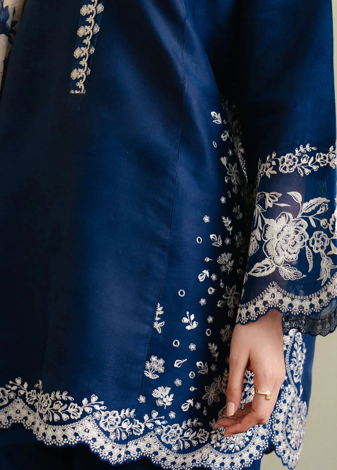 Coco By Zara Shahjahan Embroidered Jacquard Suits Unstitched 3 Piece CZS25L D8B Meadow - Summer Collection