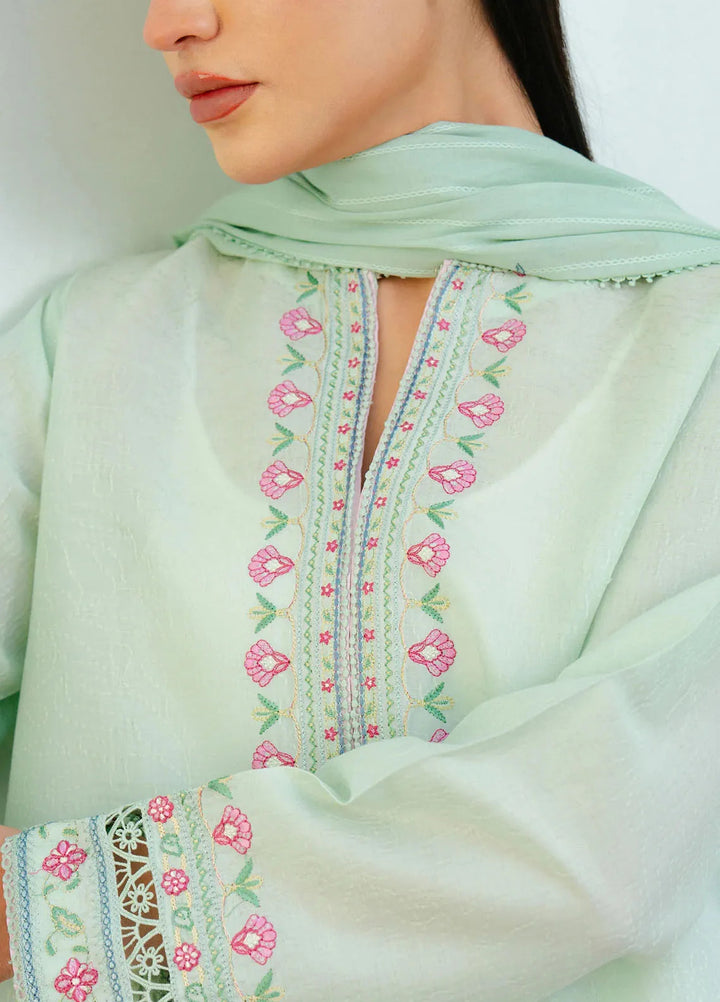 Coco By Zara Shahjahan Embroidered Jacquard Suits Unstitched 3 Piece CZS25L D9A Indi - Summer Collection