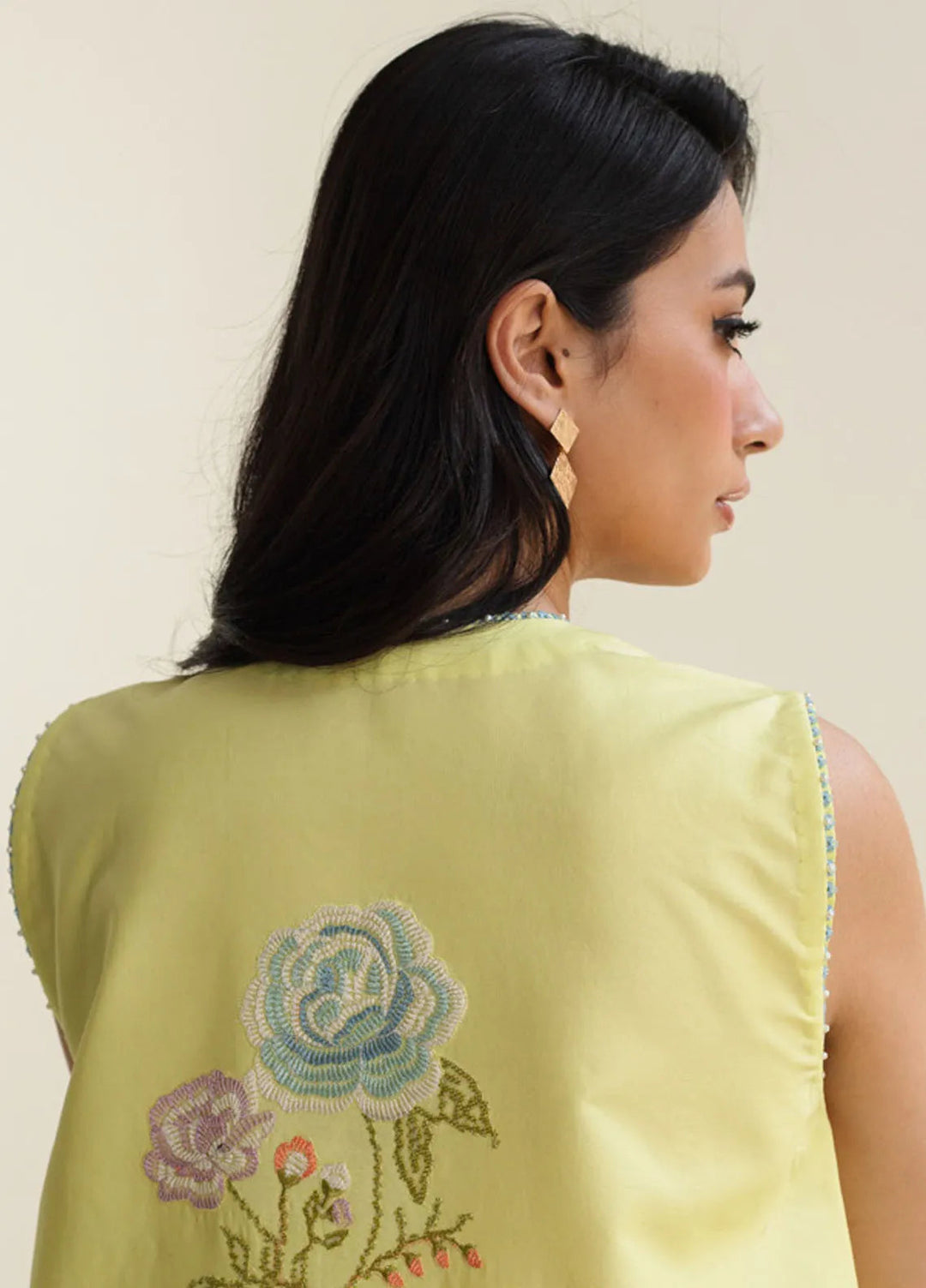 Coco by Zara Shahjahan Embroidered Lawn Suit Unstitched 3 Piece CZS24L2 3A Mirea - Summer Collection