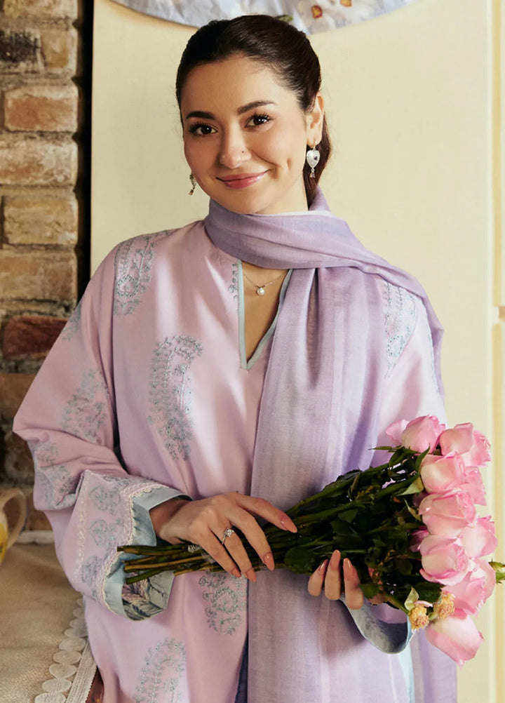 Coco by Zara Shahjahan Embroidered Lawn Suit Unstitched 3 Piece CZS24L2 4B Diara - Summer Collection