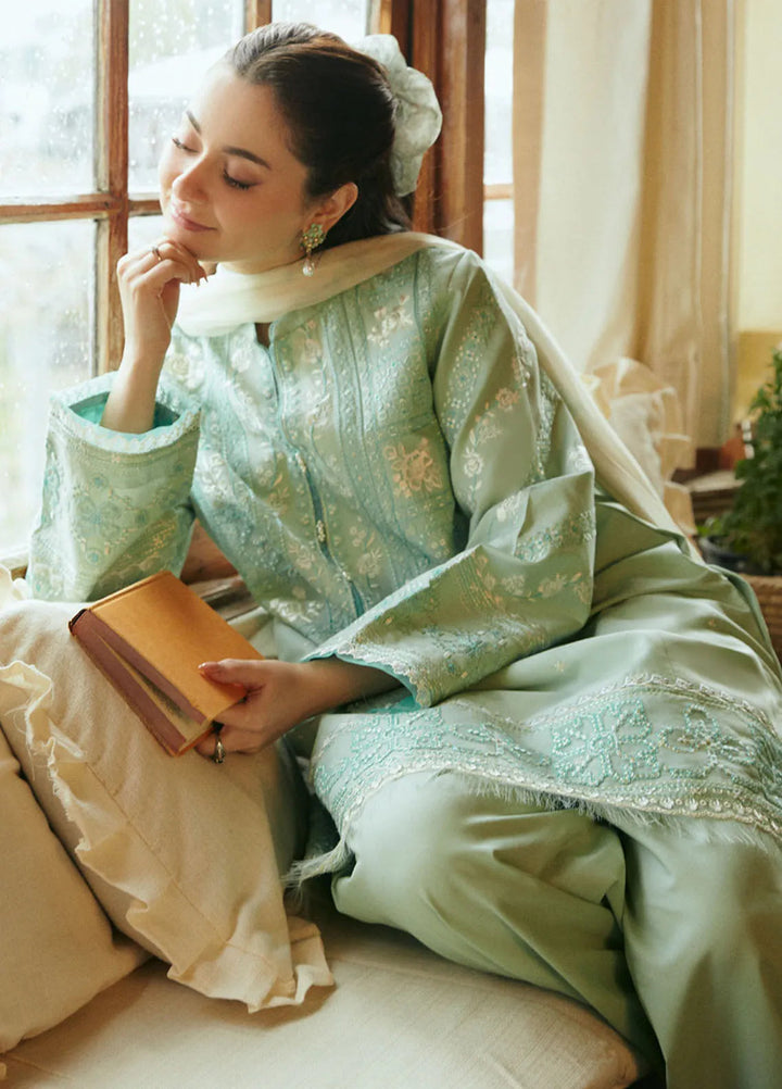 Coco by Zara Shahjahan Embroidered Lawn Suit Unstitched 3 Piece CZS24L2 6B Ayra - Summer Collection