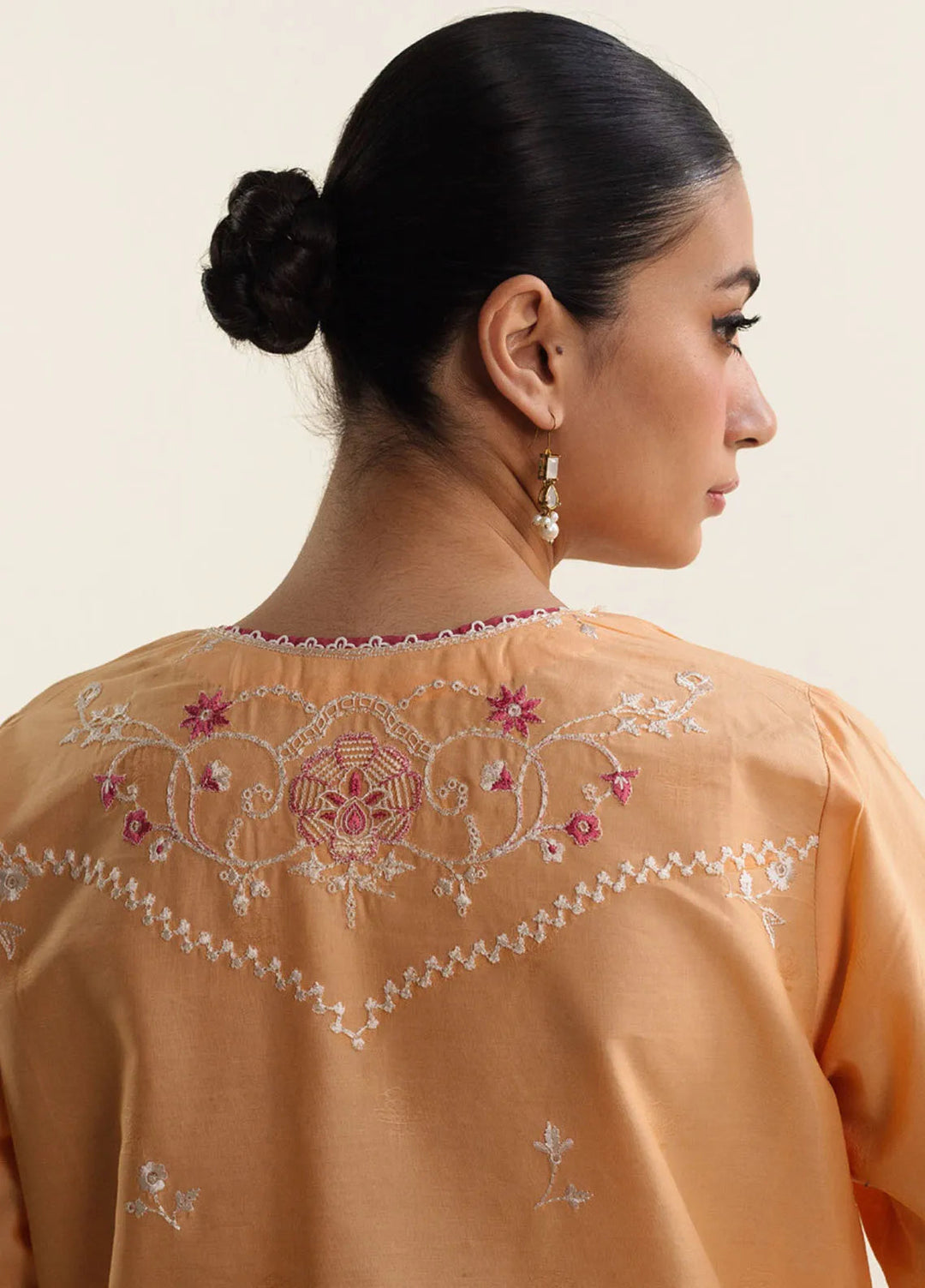 Coco by Zara Shahjahan Embroidered Lawn Suit Unstitched 3 Piece CZS24L2 8B Mira - Summer Collection