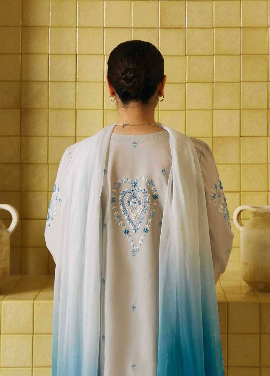 Coco by Zara Shahjahan Embroidered Lawn Suits Unstitched 3 Piece CZS24L D-2A Bano - Summer Collection