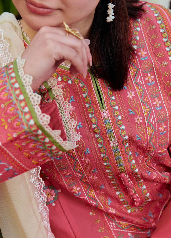 Coco by Zara Shahjahan Embroidered Lawn Suits Unstitched 3 Piece CZS24L D-2B Bano - Summer Collection