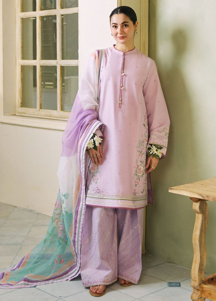 Coco by Zara Shahjahan Embroidered Lawn Suits Unstitched 3 Piece CZS24L D-5A Layla - Summer Collection