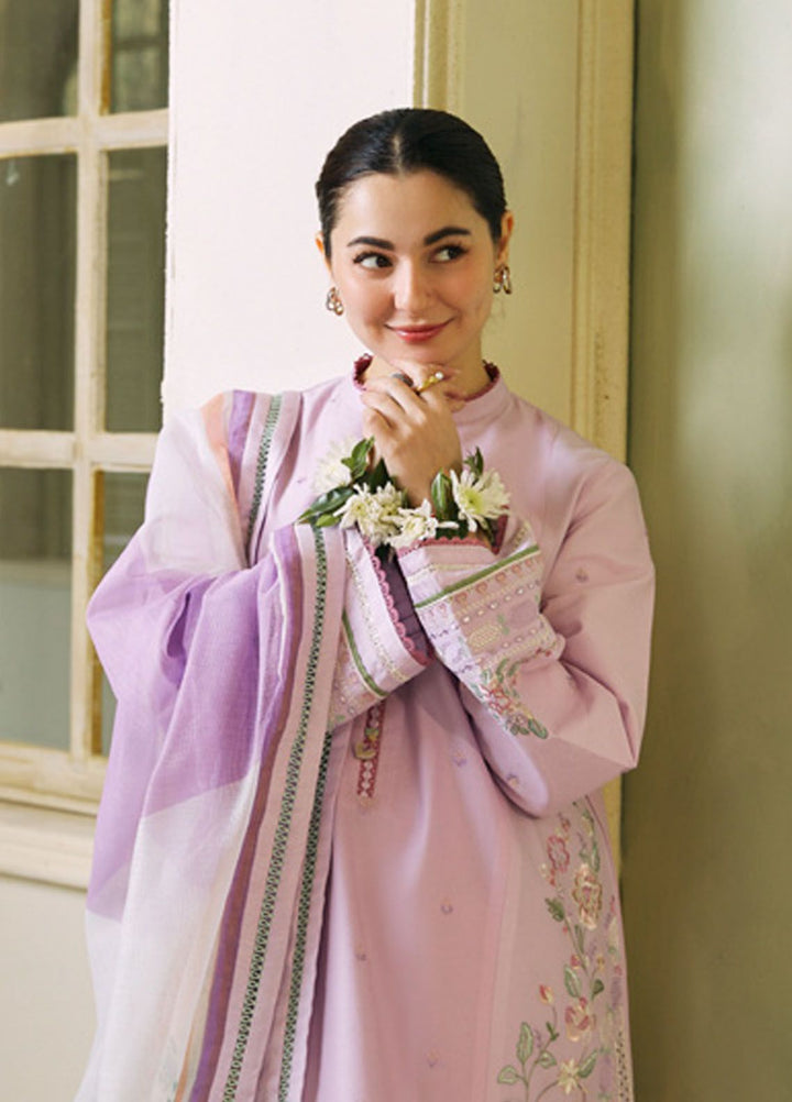 Coco by Zara Shahjahan Embroidered Lawn Suits Unstitched 3 Piece CZS24L D-5A Layla - Summer Collection