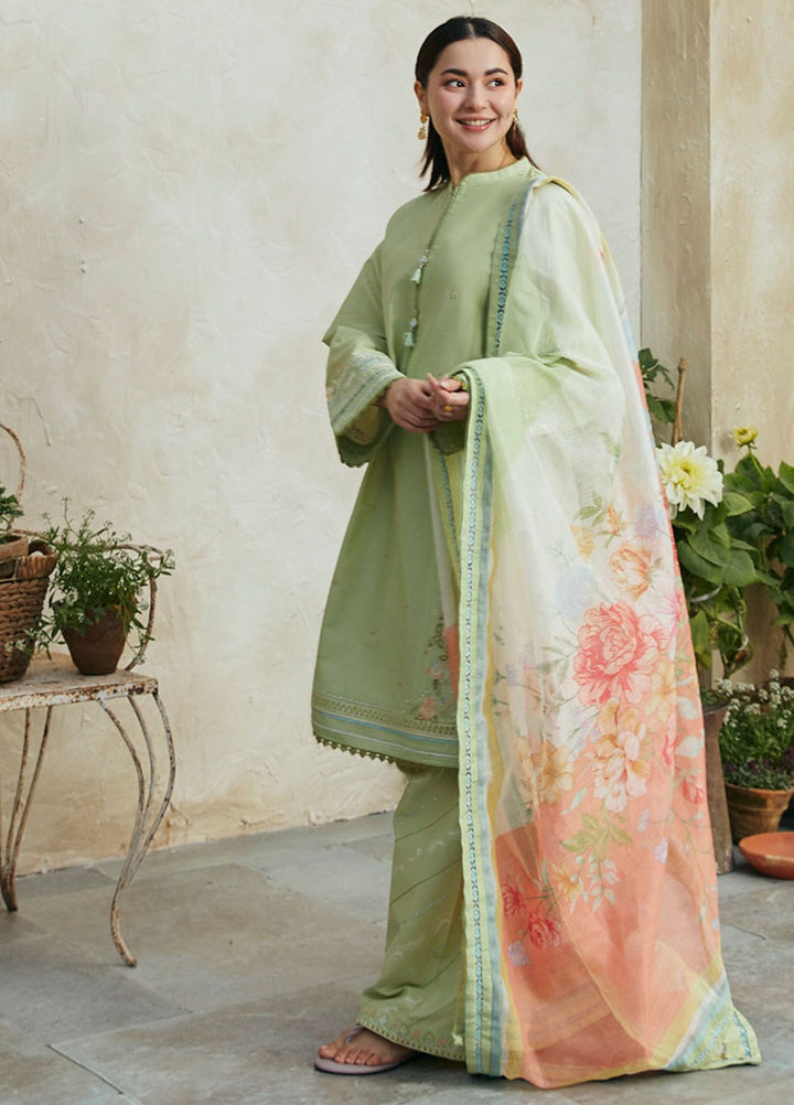 Coco by Zara Shahjahan Embroidered Lawn Suits Unstitched 3 Piece CZS24L D-5B Layla - Summer Collection