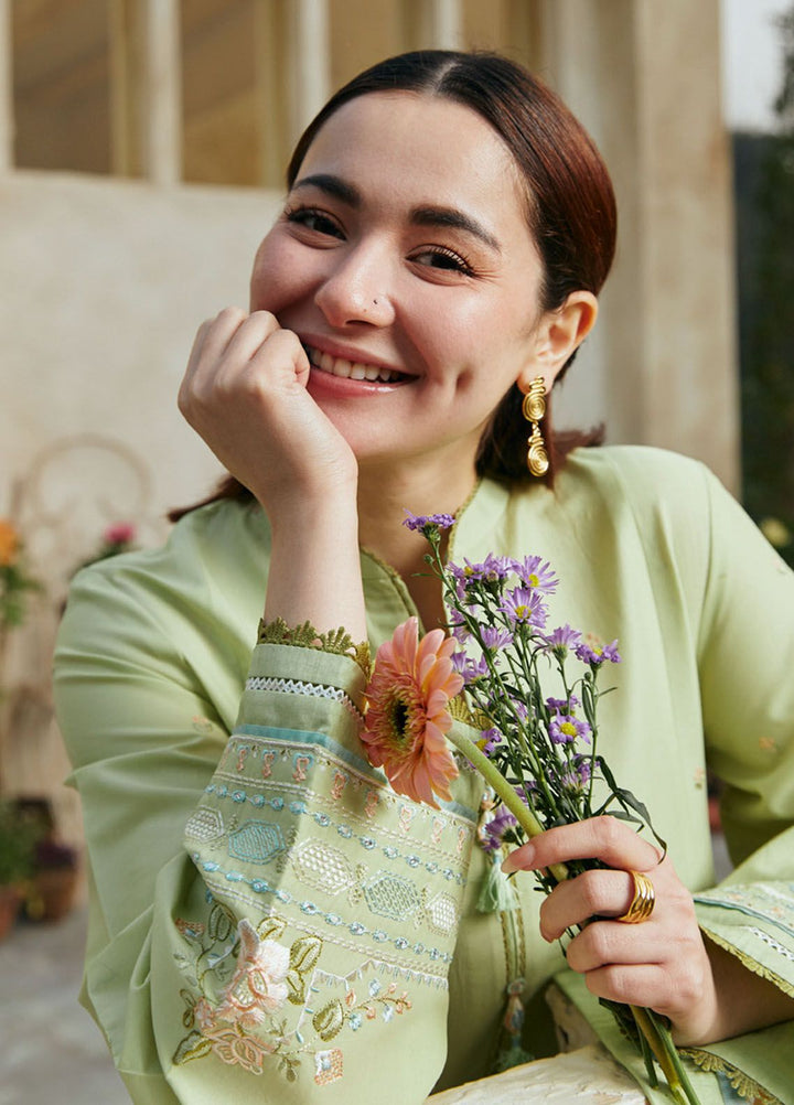 Coco by Zara Shahjahan Embroidered Lawn Suits Unstitched 3 Piece CZS24L D-5B Layla - Summer Collection