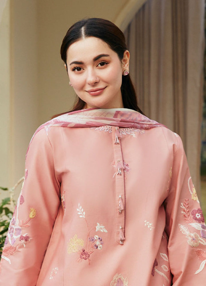 Coco by Zara Shahjahan Embroidered Lawn Suits Unstitched 3 Piece CZS24L D-6A Jabeen - Summer Collection