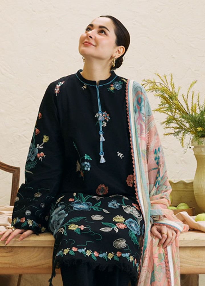 Coco by Zara Shahjahan Embroidered Lawn Suits Unstitched 3 Piece CZS24L D-6B Jabeen - Summer Collection