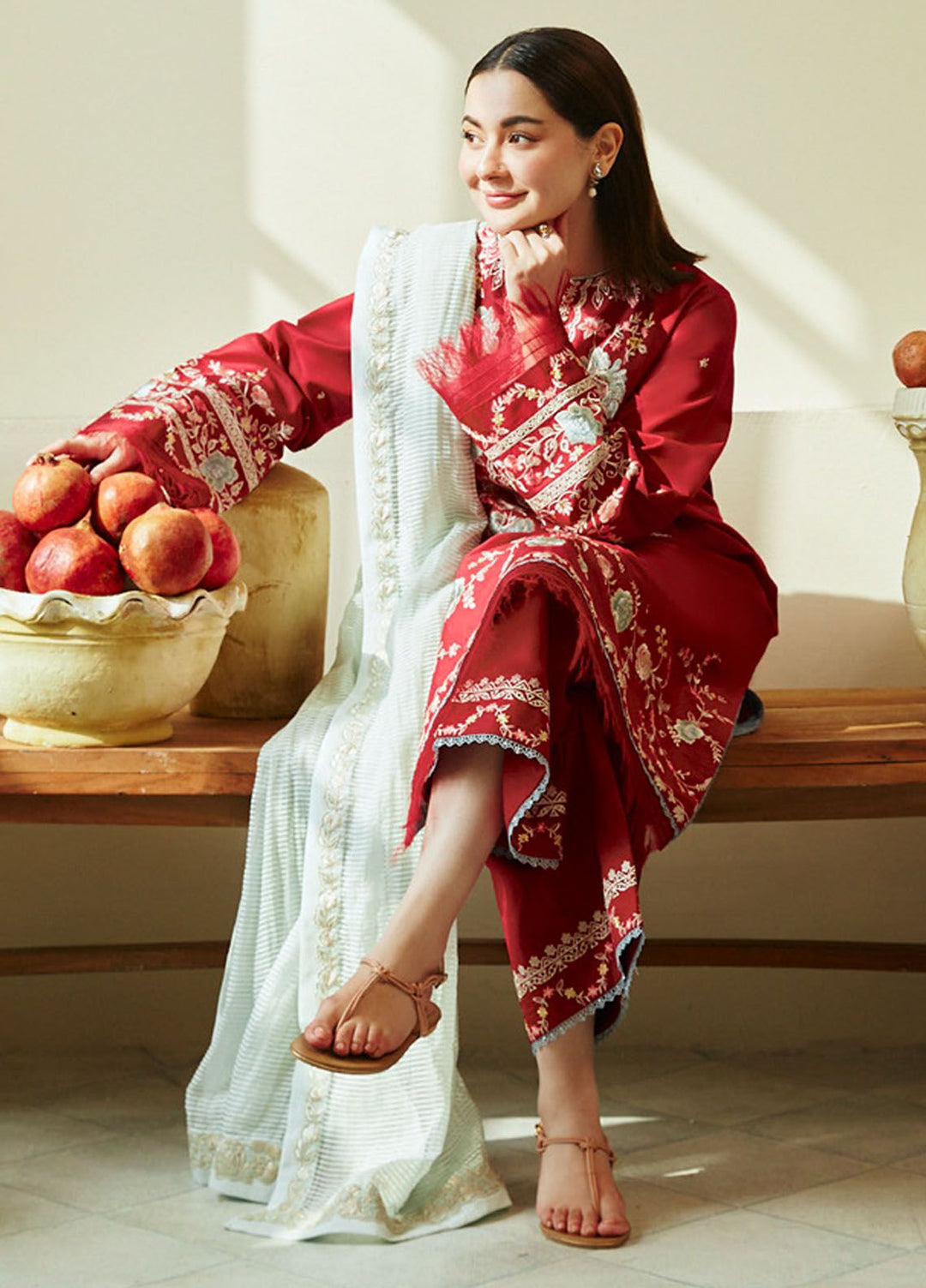 Coco by Zara Shahjahan Embroidered Lawn Suits Unstitched 3 Piece CZS24L D-7A Janaan - Summer Collection