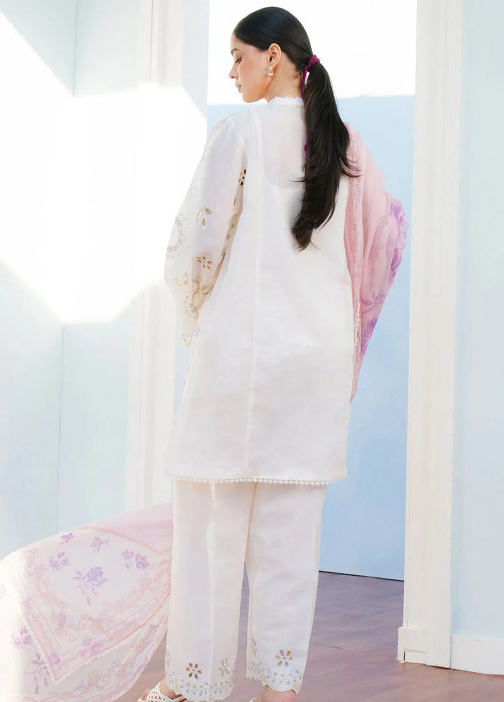 Coco By Zara Shahjahan Embroidered Lawn Suits Unstitched 3 Piece CZS25L D5B Silas - Summer Collection