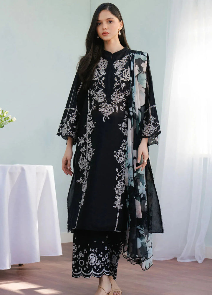 Coco By Zara Shahjahan Embroidered Lawn Suits Unstitched 3 Piece CZS25L D7B Eclat - Summer Collection