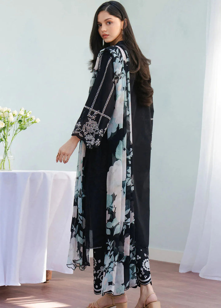 Coco By Zara Shahjahan Embroidered Lawn Suits Unstitched 3 Piece CZS25L D7B Eclat - Summer Collection