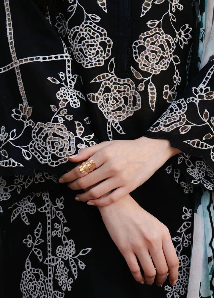 Coco By Zara Shahjahan Embroidered Lawn Suits Unstitched 3 Piece CZS25L D7B Eclat - Summer Collection