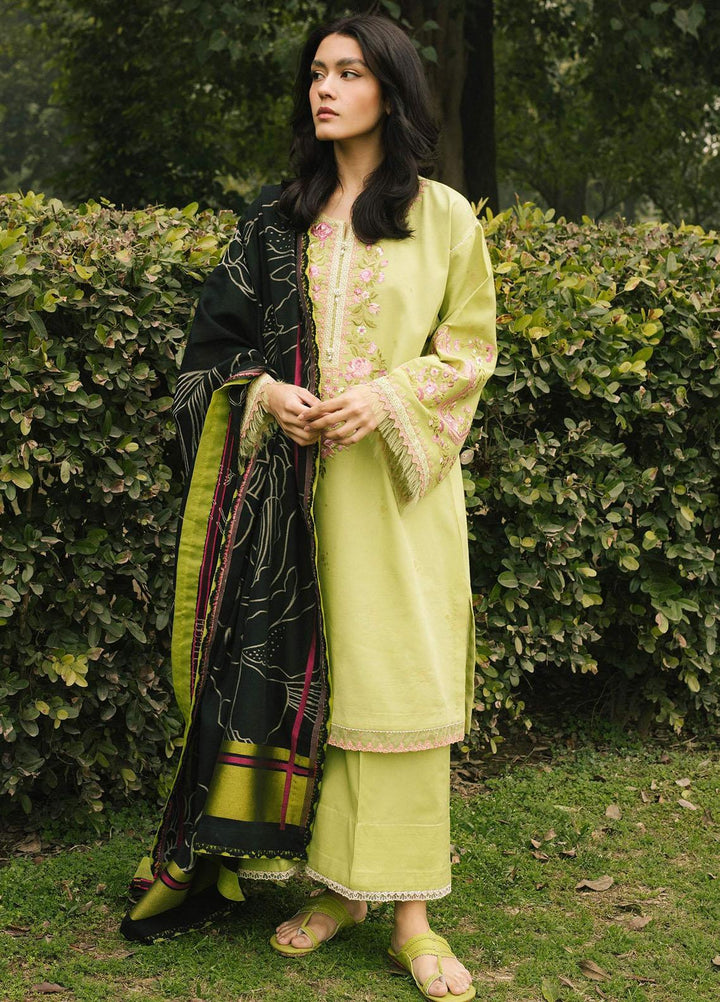 Coco By Zara Shahjahan Embroidered Lawn Suits Unstitched 3 Piece CZS22SS 2B - Spring / Summer Collection