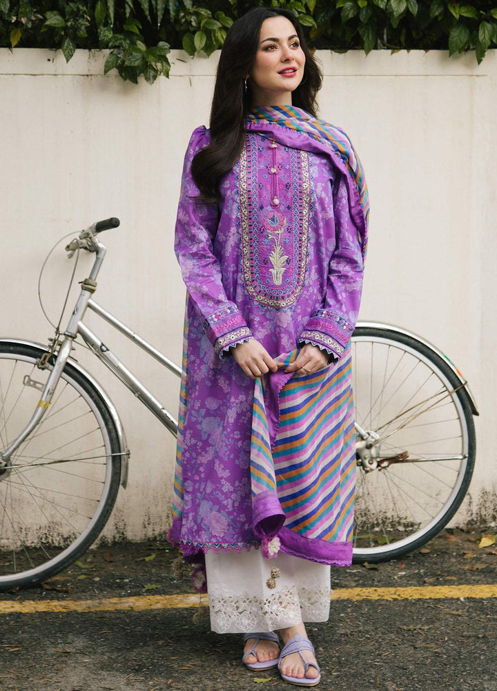 Coco By Zara Shahjahan Embroidered Lawn Suits Unstitched 3 Piece CZS22SS 4A - Spring / Summer Collection