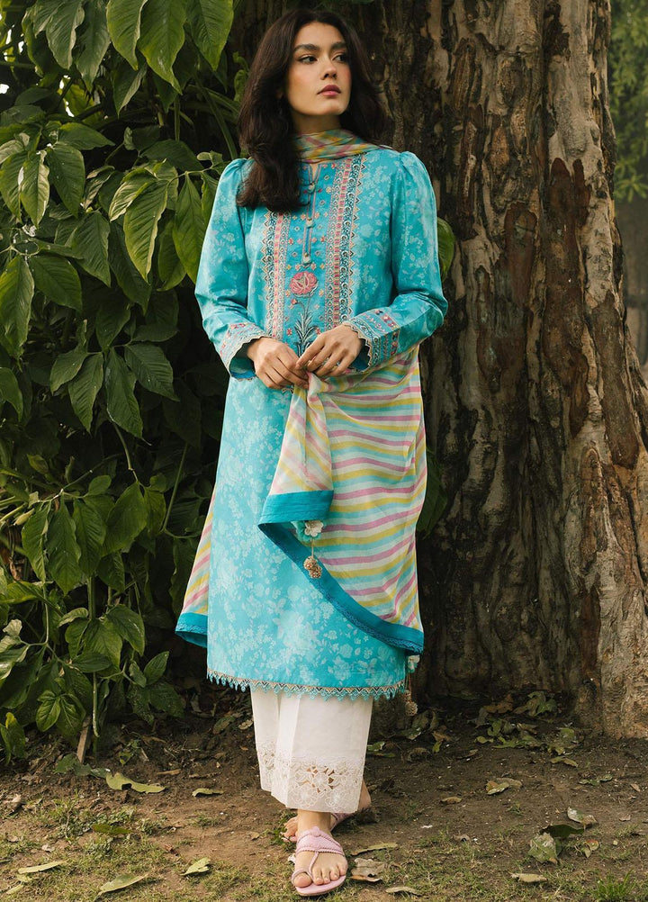 Coco By Zara Shahjahan Embroidered Lawn Suits Unstitched 3 Piece CZS22SS 4B - Spring / Summer Collection