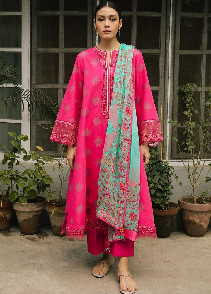 Coco By Zara Shahjahan Embroidered Lawn Suits Unstitched 3 Piece CZS22SS 5A - Spring / Summer Collection