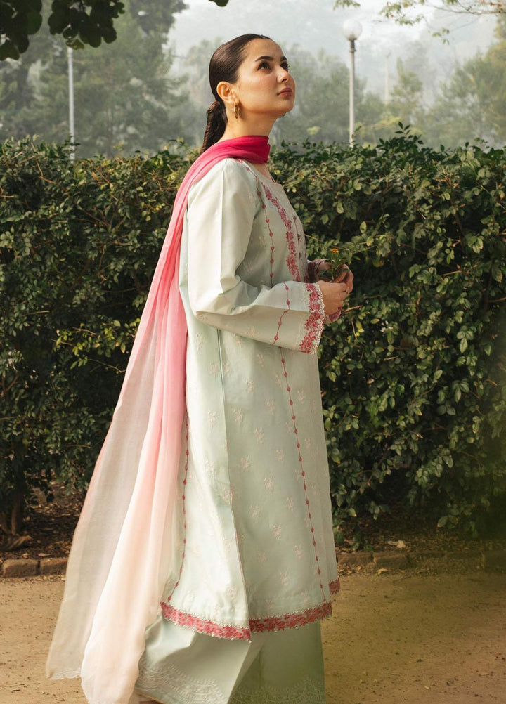 Coco By Zara Shahjahan Embroidered Lawn Suits Unstitched 3 Piece CZS22SS 8A - Spring / Summer Collection