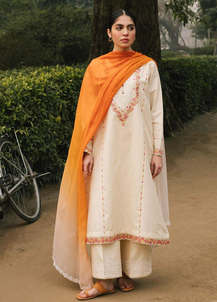 Coco By Zara Shahjahan Embroidered Lawn Suits Unstitched 3 Piece CZS22SS 8B - Spring / Summer Collection