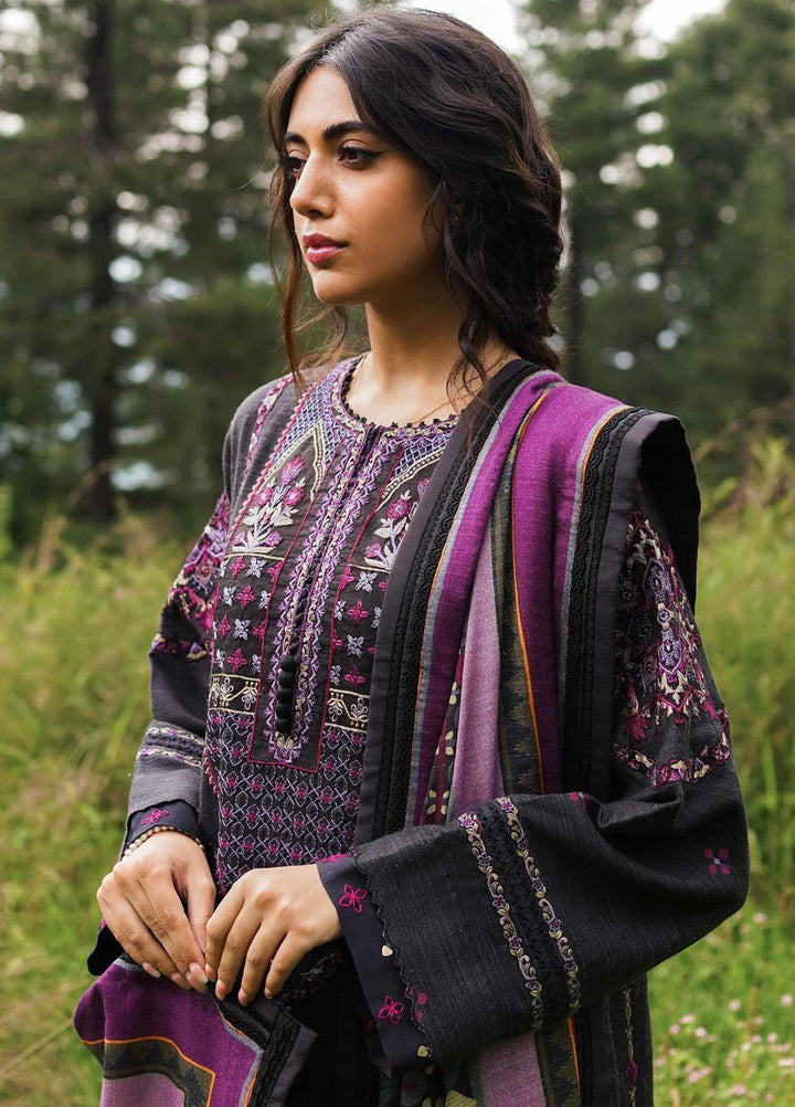 Coco By Zara Shahjahan Embroidered Mono Long Suits Unstitched 3 Piece CZS22W 5A - Winter Collection