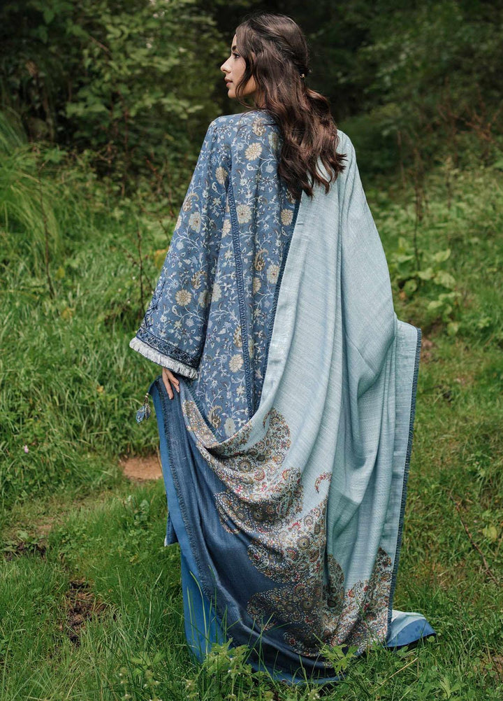 Coco By Zara Shahjahan Embroidered Mono Long Suits Unstitched 3 Piece CZS22W 8A - Winter Collection