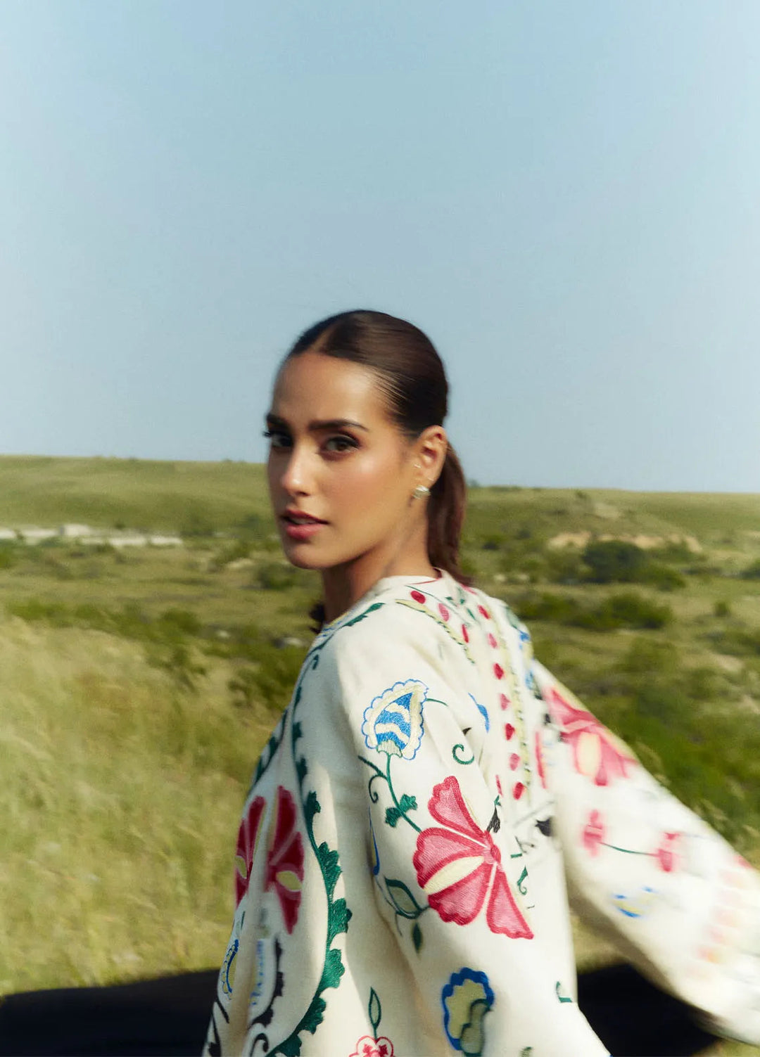 Coco by Zara Shahjahan Embroidered Suits Unstitched 3 Piece CZS24W D1A Moonstone - Winter Collection