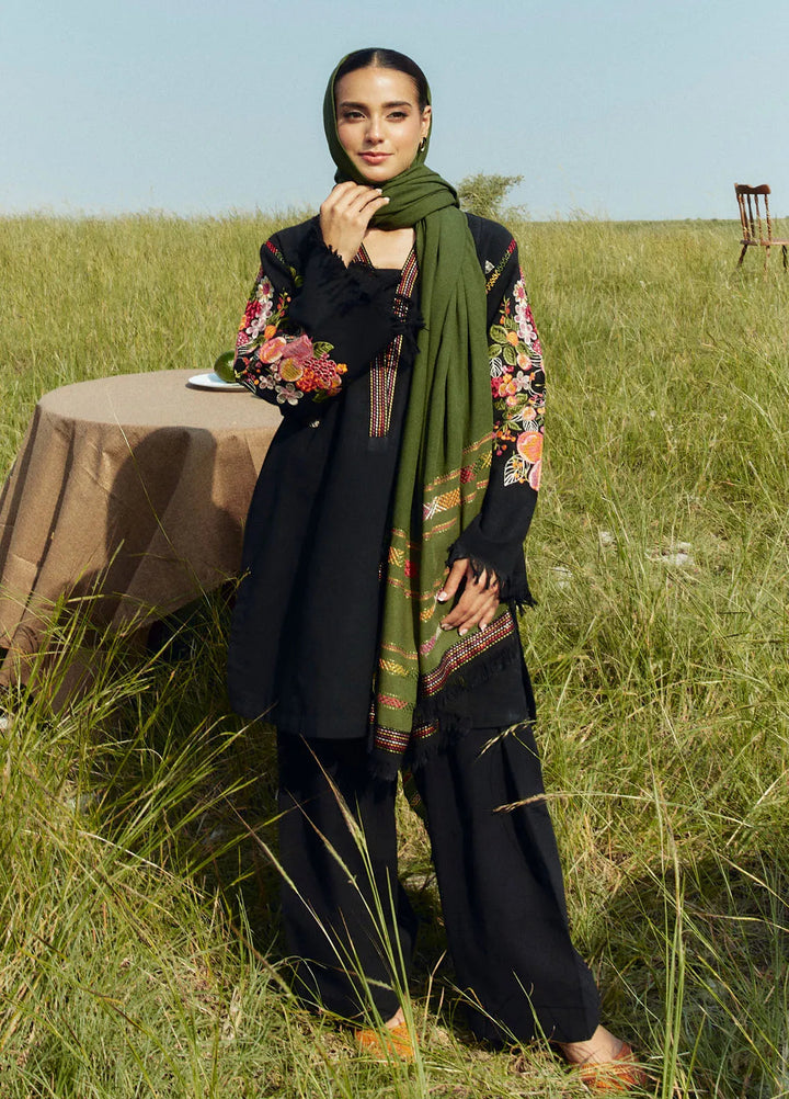 Coco by Zara Shahjahan Embroidered Suits Unstitched 3 Piece CZS24W D6A Opal - Winter Collection
