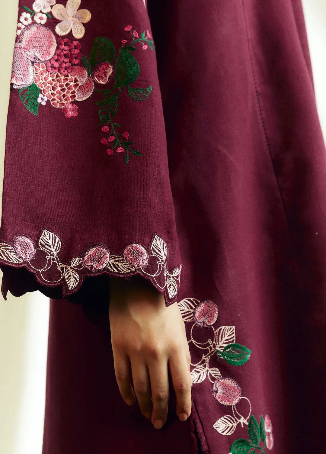 Coco by Zara Shahjahan Embroidered Suits Unstitched 3 Piece CZS24W D6B Opal - Winter Collection