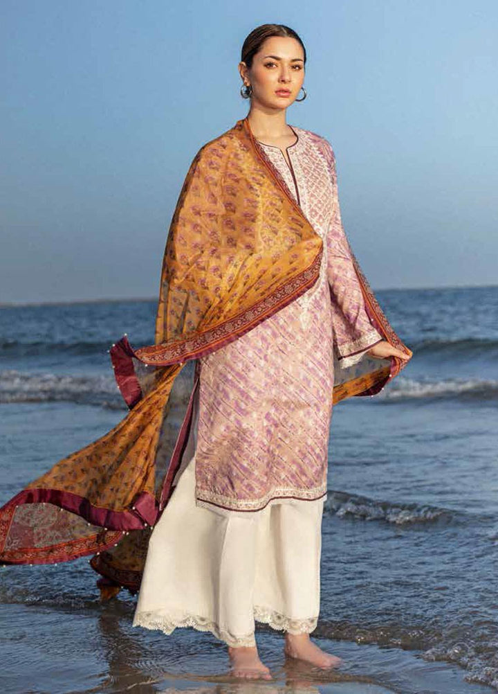 Coco By Zara Shahjahan Embroidered Lawn Suits Unstitched 3 Piece CZS20L 2-A - Spring/Summer Collection