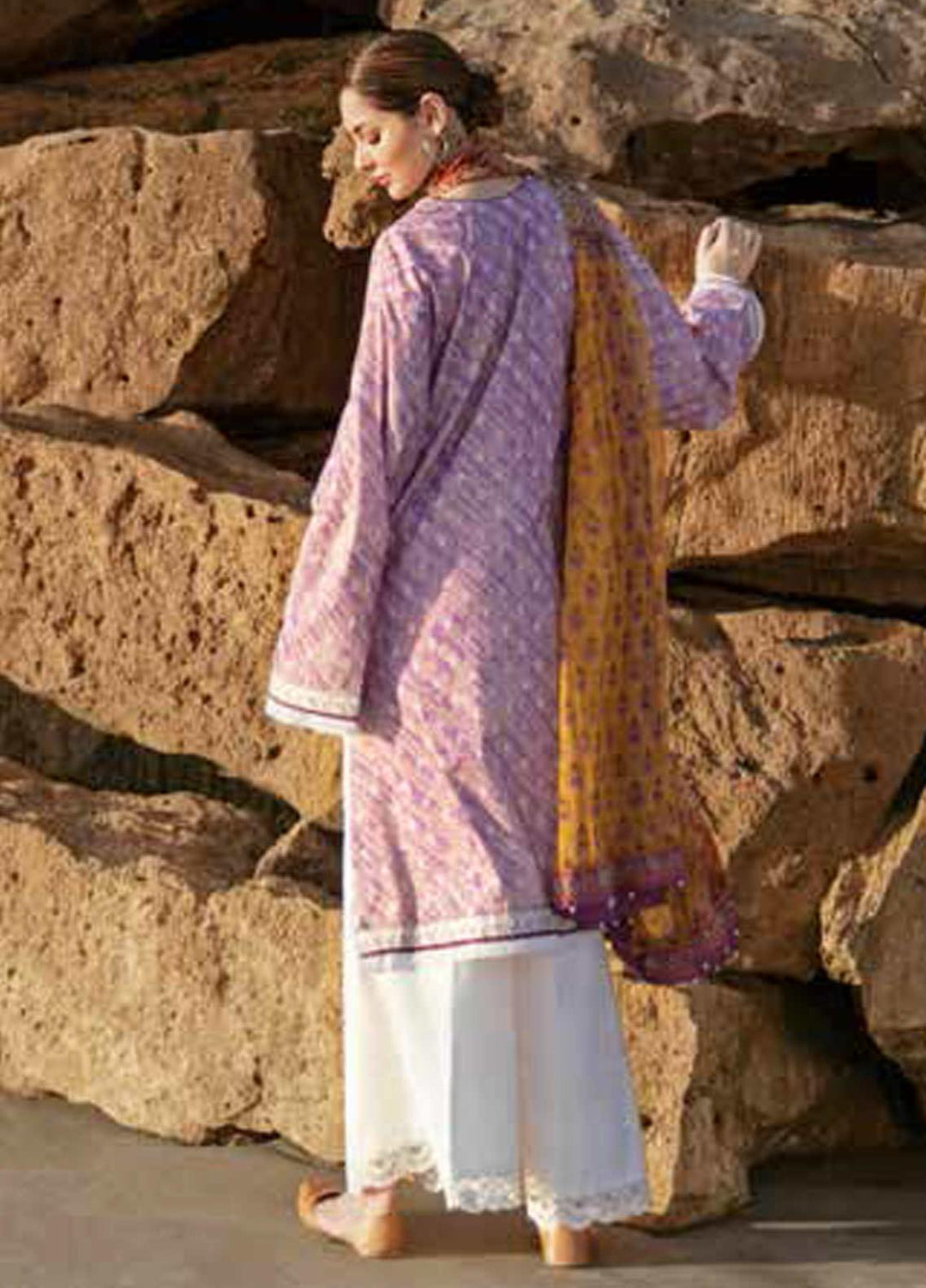 Coco By Zara Shahjahan Embroidered Lawn Suits Unstitched 3 Piece CZS20L 2-A - Spring/Summer Collection