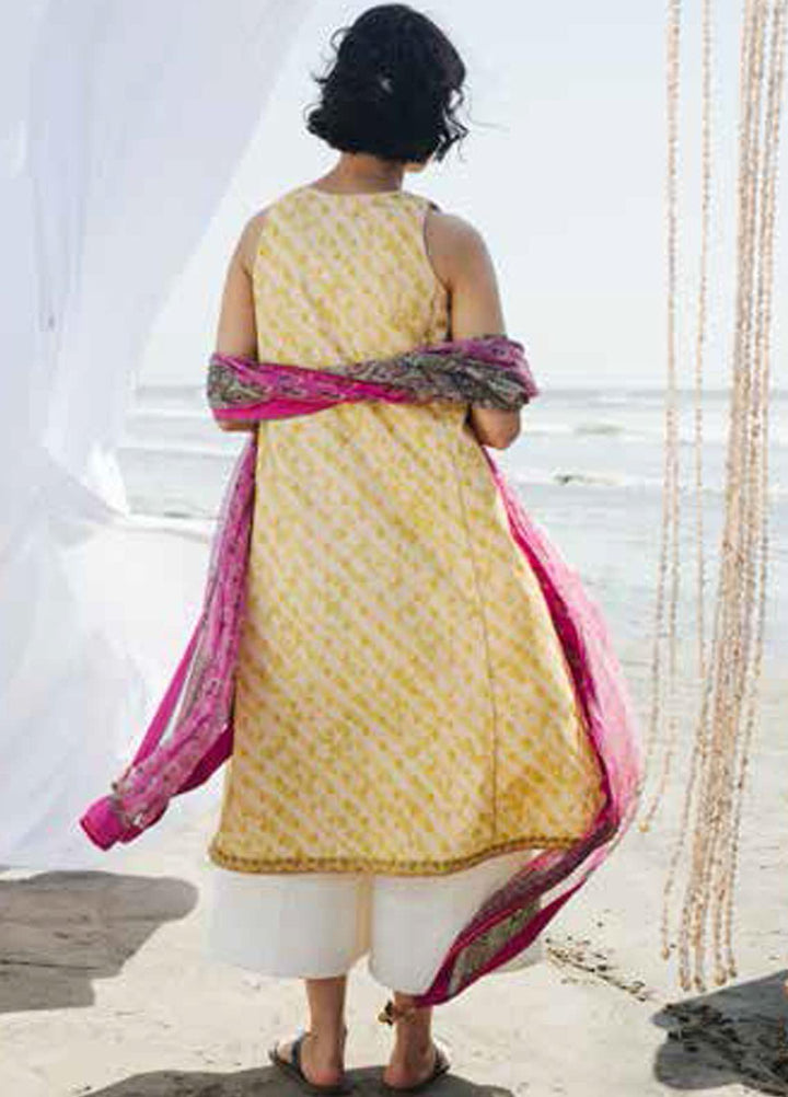 Coco By Zara Shahjahan Embroidered Lawn Suits Unstitched 3 Piece CZS20L 2-B - Spring/Summer Collection