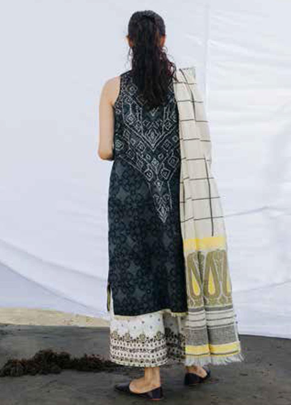 Coco By Zara Shahjahan Embroidered Lawn Suits Unstitched 3 Piece CZS20L 4-A - Spring/Summer Collection