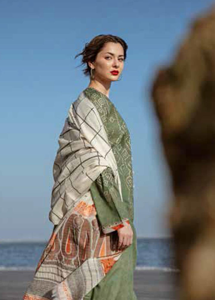 Coco By Zara Shahjahan Embroidered Lawn Suits Unstitched 3 Piece CZS20L 4-B - Spring/Summer Collection