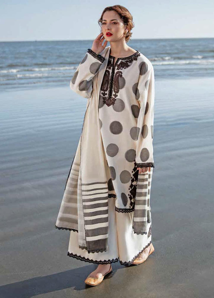 Coco By Zara Shahjahan Embroidered Lawn Suits Unstitched 3 Piece CZS20L 5-A - Spring/Summer Collection