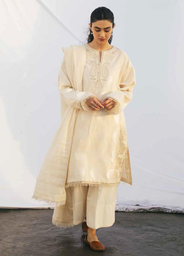 Coco By Zara Shahjahan Embroidered Lawn Suits Unstitched 3 Piece CZS20L 5-B - Spring/Summer Collection