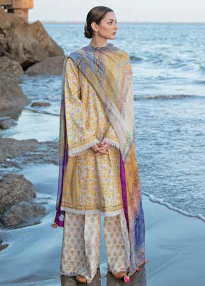 Coco By Zara Shahjahan Embroidered Lawn Suits Unstitched 3 Piece CZS20L 9-B - Spring/Summer Collection