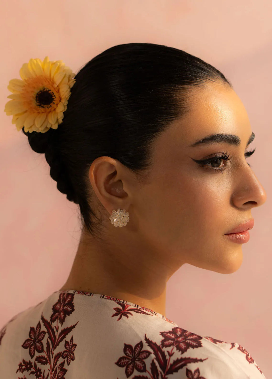 Coco by Zara Shahjahan Printed Lawn Suit Unstitched 3 Piece CZS25P D 1B-Amari - Summer Collection