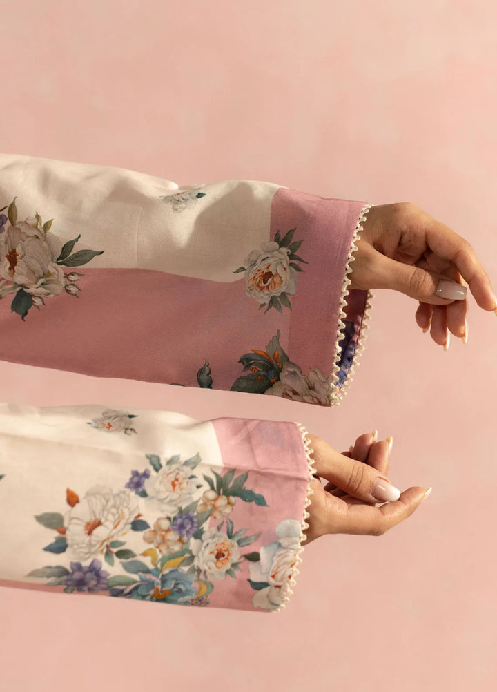 Coco by Zara Shahjahan Printed Lawn Suit Unstitched 3 Piece CZS25P D 2B-Sofia - Summer Collection