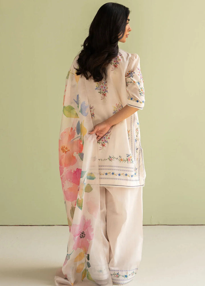 Coco by Zara Shahjahan Printed Lawn Suit Unstitched 3 Piece CZS25P D 3A-Ria - Summer Collection