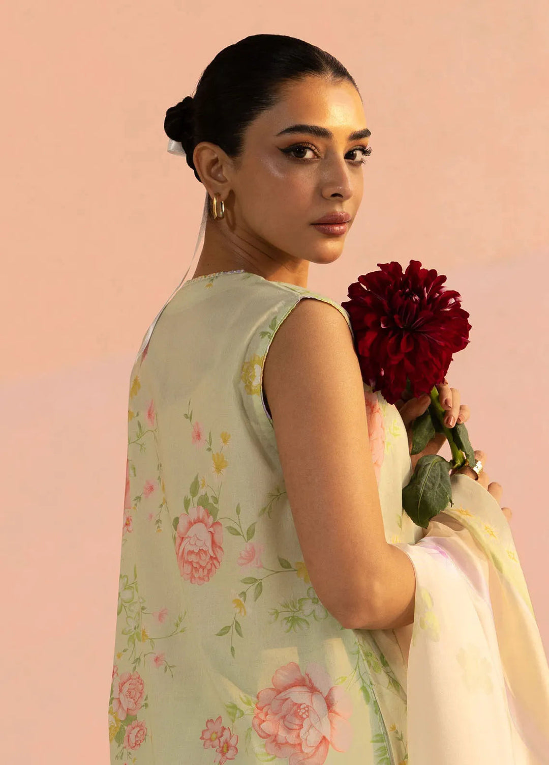 Coco by Zara Shahjahan Printed Lawn Suit Unstitched 3 Piece CZS25P D 5A-Mia - Summer Collection