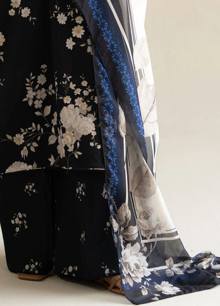 Coco by Zara Shahjahan Printed Lawn Suit Unstitched 3 Piece CZS25P D 5B-Mia - Summer Collection