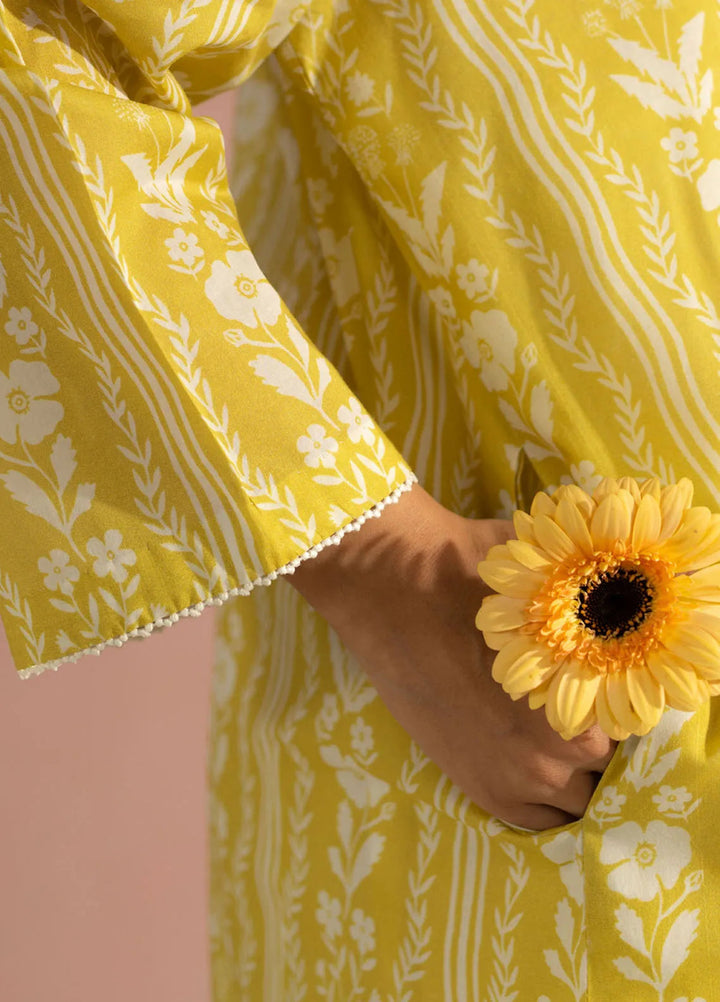 Coco by Zara Shahjahan Printed Lawn Suit Unstitched 3 Piece CZS25P D 9A-Ruby - Summer Collection