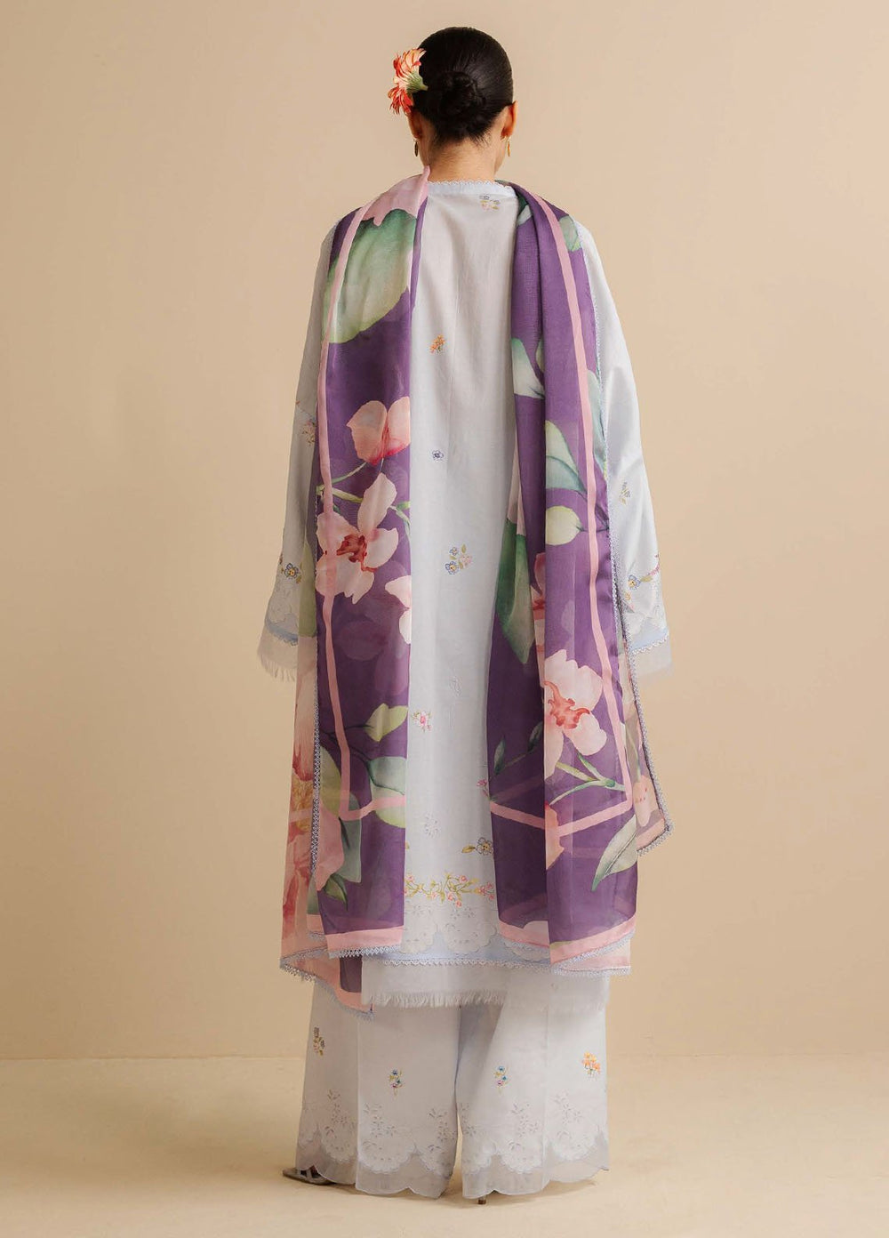 Coco by Zara Shahjahan Printed Lawn Suits Unstitched 3 Piece CZS25PDT Aria 3 A - Summer Collection