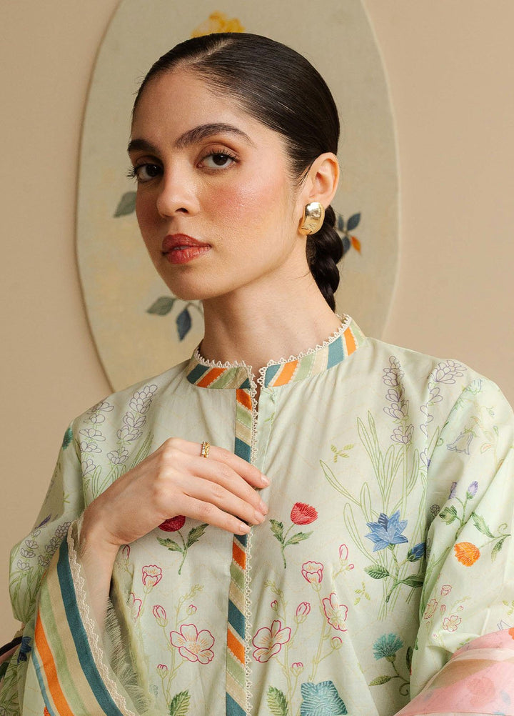 Coco by Zara Shahjahan Printed Lawn Suits Unstitched 3 Piece CZS25PDT Kaia 9 A - Summer Collection