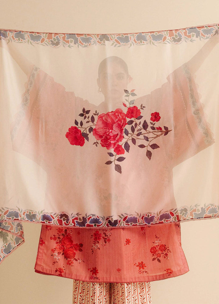 Coco by Zara Shahjahan Printed Lawn Suits Unstitched 3 Piece CZS25PDT Leya 1 A - Summer Collection