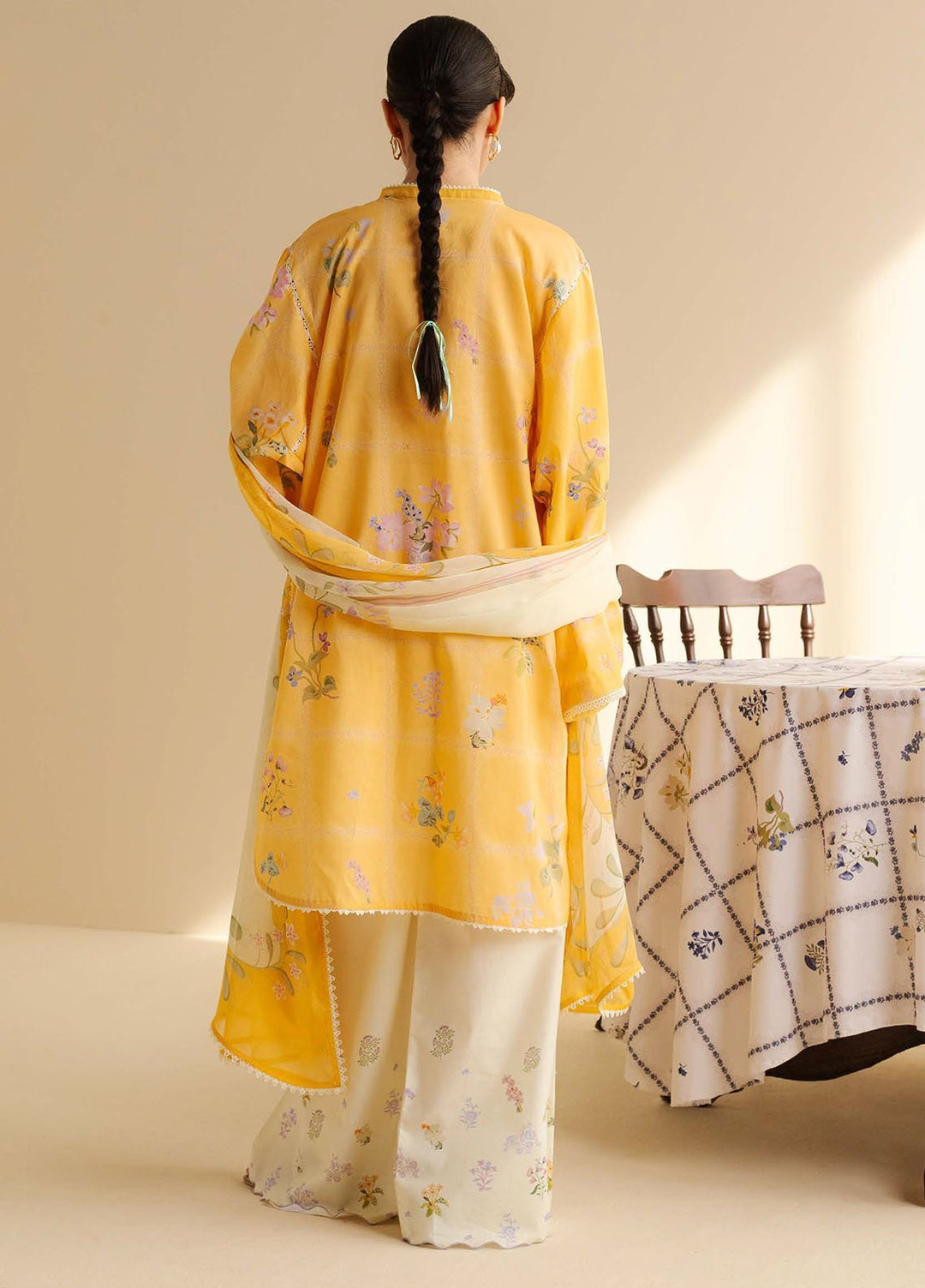 Coco by Zara Shahjahan Printed Lawn Suits Unstitched 3 Piece CZS25PDT Luna 10 B - Summer Collection